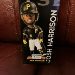 Josh Harrison Bobblehead with Black and Yellow Uniform